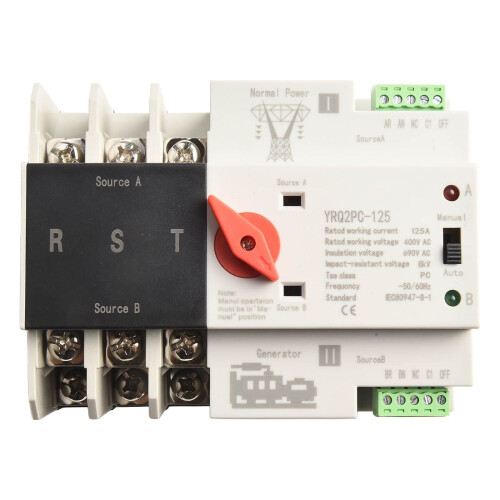 Dual Power Automatic Transfer Switch 2P 125A