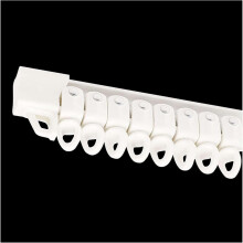 Rail de rideau de plafond robuste et silencieux 800 cm