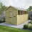 7 x 20 Apex Shed Tanalised (Single Door, With Windows) 1