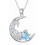 Ocean Turtle Birthstone Necklace for Women 7