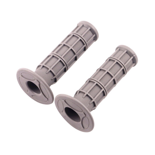 Motorcycle Handlebar Grips Soft Nonslip Rubber 2 pcs