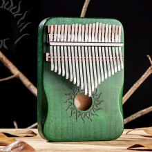 Maple Kalimba 17-Key Mbila with Sound Hole