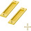 Flush Barn Door Handles Gold 6 Inch 2 Pack 1