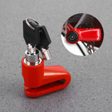 Red Metal Anti-Theft Scooter Lock 1 Piece