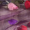 Dark Purple Polyester Sheer Curtain 39x79 in 5
