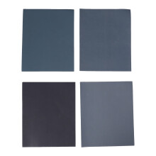 Wet Dry Sanding Sheets Emery Assorted Colors 12 Pcs 28 x 9