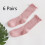 White Women's Ankle Socks Cotton Ruffle Lettuce Edge Medium 1