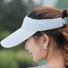 Visor Cap for Women and Men Casual Outdoor Wide Brim Solid