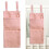 Baby bedside hanging bag cotton organiser with multiple 2