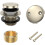 Matte Black Bathtub Drain and Overflow Kit Universal Metal 7