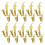 Saxophone Mini Instrument Model Golden 20 Pieces 4