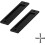 Flush Barn Door Handles Gold 6 Inch 2 Pack 8