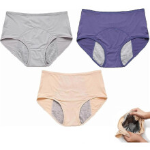 Leakproof Ladies Underwear for Incontinence 3 Pack
