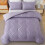 Purple Boho Queen Comforter Set Microfiber 3-Piece 3