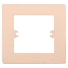 Golden Decorative Outlet Cover 1 Pack 4.3 x 4.3 x 0.1 Inches