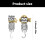 Asymmetrical Graffiti Cat Earrings Silver Unisex Jewelry 6
