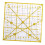 Clear Acrylic Ruler 15 x 15 cm 7