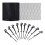 Black PVC Gutter Guard Roll 6.1 in x 20 ft 1