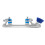 Roller Skating Plate Aluminum Alloy 1 Pair 7