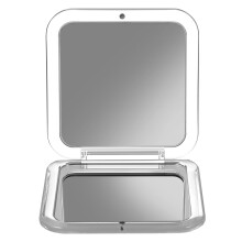 Compact square pocket mirror unbranded mini travel cosmetic