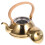 Golden Stainless Steel Tea Kettle 2.5 Quart with Handle 1