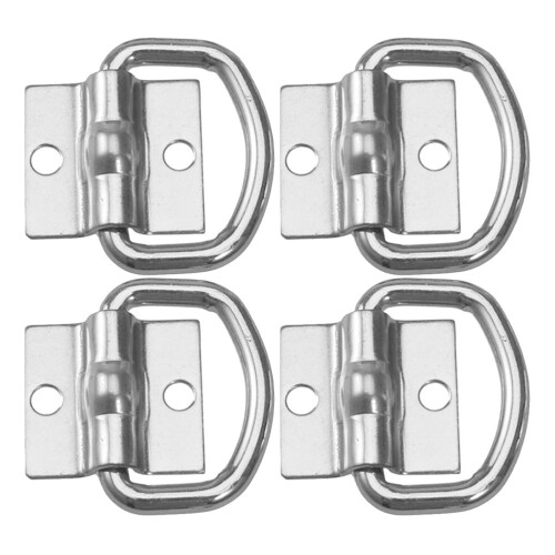 Car Trunk Tie Down Anchors D-Ring Set 4 Pieces