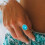 Turquoise Ring Sterling Silver Boho Vintage Round December 2
