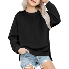 Women's Crewneck Sweatshirt Long Sleeve Loose Fit