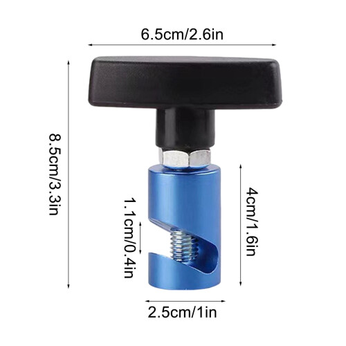 Car Engine Hood Support Clamp Adjustable Quick-Release 2