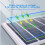 LED Solar Pendant Light with Motion Sensor 60W 2