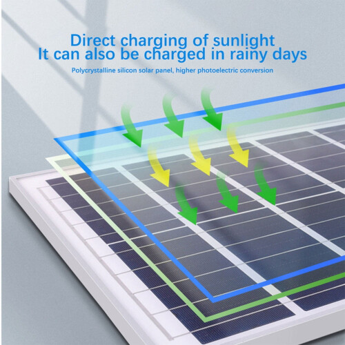 LED Solar Pendant Light with Motion Sensor 60W 1
