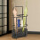 Umbrella Holder Rack with Drip Tray Black 8