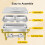 Chafing Dish Set Stainless Steel 8QT 2 Pack with 4 6