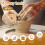 Beech Wood Pottery Ribs and Foot Shapers 6 Pcs 2