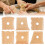 Beech Wood Pottery Ribs and Foot Shapers 6 Pcs 8