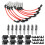 Ignition Coil and Spark Plug Wire Set for Chevy GMC 4.8L 4