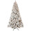 Pre-lit Flocked Christmas Tree 5 ft 551 tips 200 lights 1