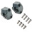 Motorcycle Handlebar Riser Aluminum Alloy Gray 2