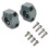 Motorcycle Handlebar Riser Aluminum Alloy Gray 5