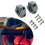 Motorcycle Handlebar Riser Aluminum Alloy Gray 6