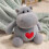 Hippo Stuffed Animal Soft Cuddly Toy 1 Piece 4