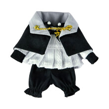Vintage doll clothes set for 1/12 ball-jointed dolls black