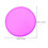 Polyester Foldable Flying Discs Round Fans 15 Pcs 1