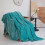 Cotton Bed Blanket Soft Warm Washable Lightweight Cooling 5
