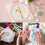 Solid Wood Embroidery Hoop Set 6 Pieces Adjustable Screw 8