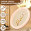 Solid Wood Embroidery Hoop Set 6 Pieces Adjustable Screw 4