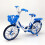 Mini Alloy City Bike Model 1:10 Folding Desktop Decor 2