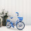 Mini Alloy City Bike Model 1:10 Folding Desktop Decor 8