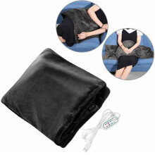 Electric Heated Blanket 26x39 Inch Soft Machine Washable