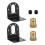 Motor Mounting Bracket Black 2 pcs 1